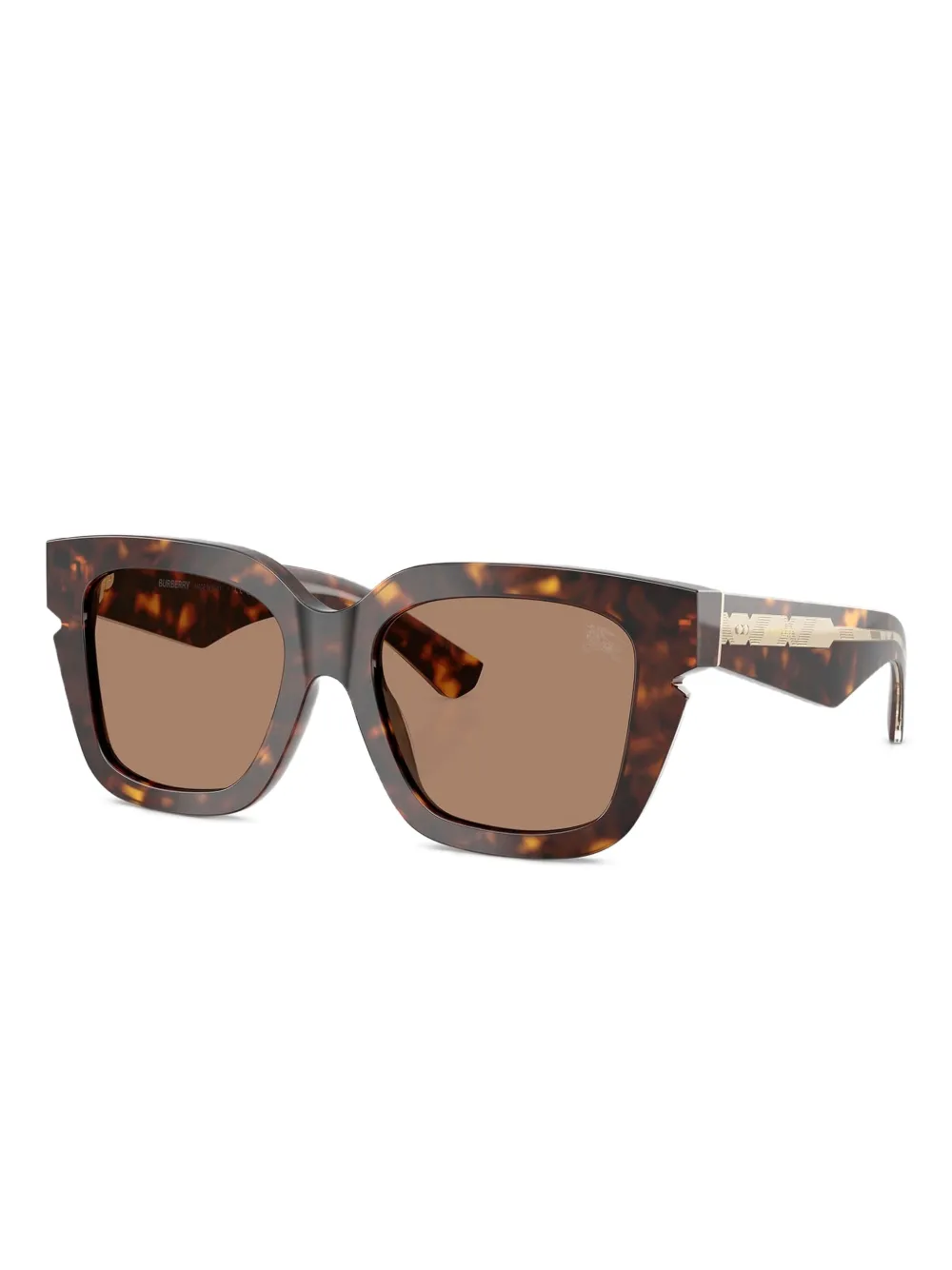 Burberry Eyewear Zonnebril met vierkant - Bruin