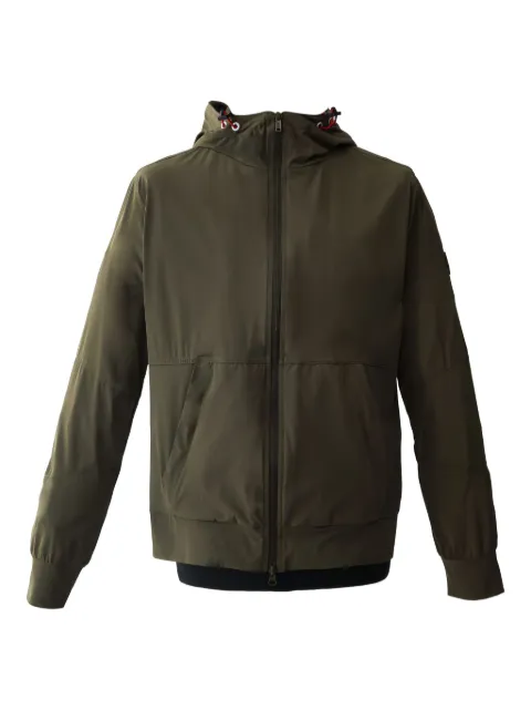 CONTE OF FLORENCE hooded zip-front jacket