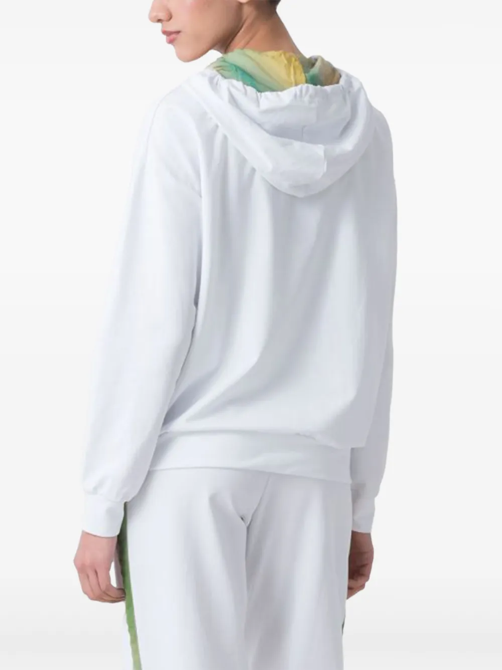 DIMENSIONE DANZA Giacca zip-fastening hoodie Wit