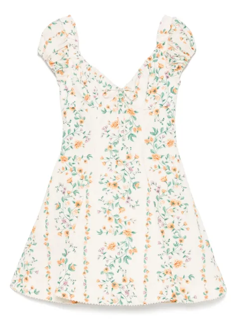 Agua By Agua Bendita floral-print cotton dress