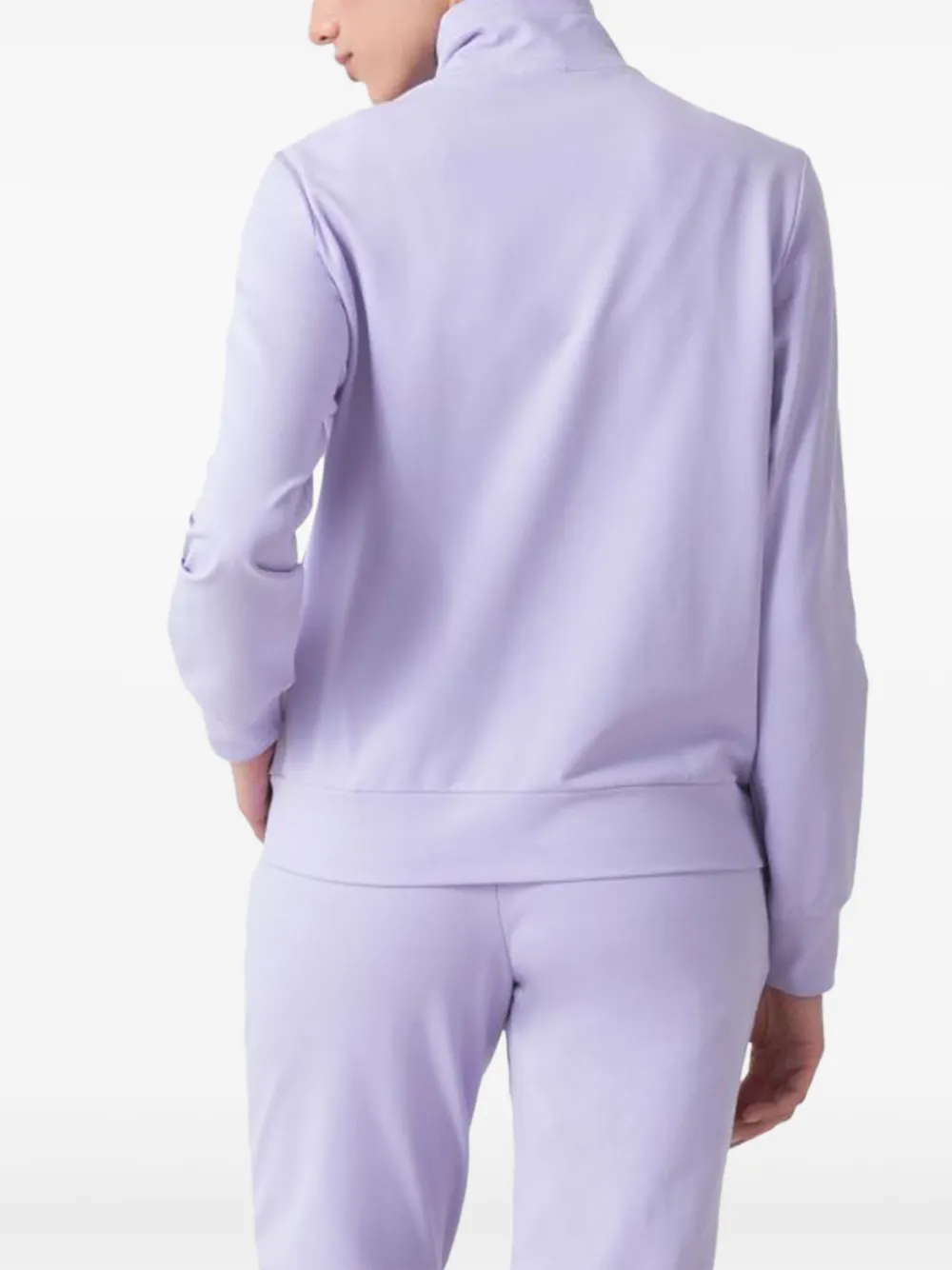 DIMENSIONE DANZA drawstring zip-up sweatshirt Wit
