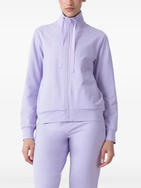 DIMENSIONE DANZA drawstring zip-up sweatshirt