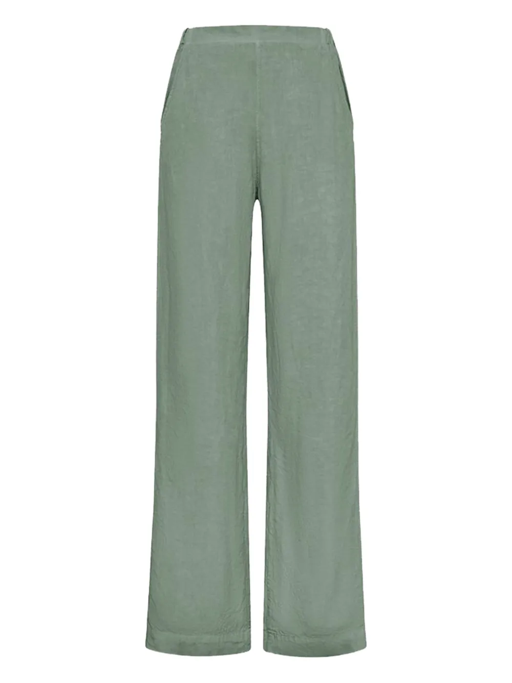 DEHA belt-loops trousers | Green | Image 1