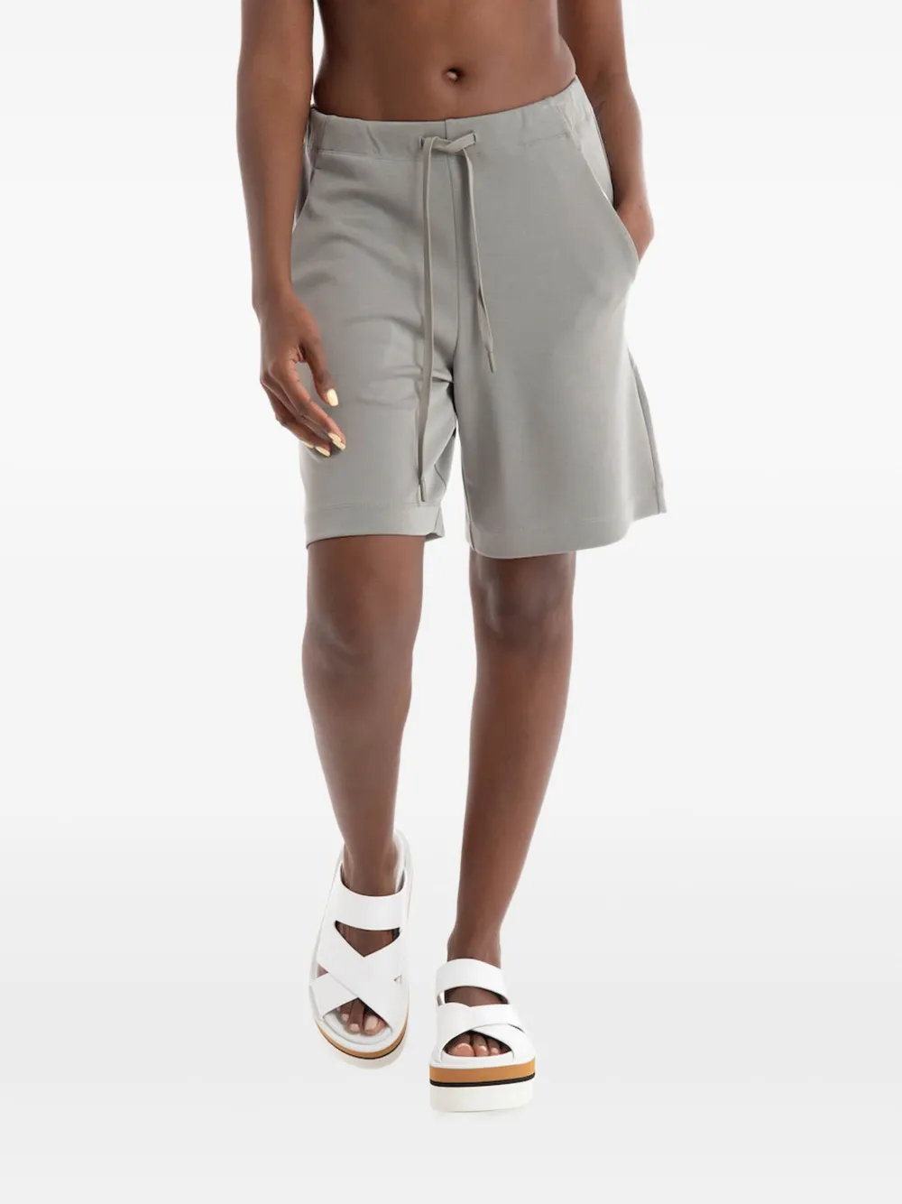 drawstring-pocket shorts