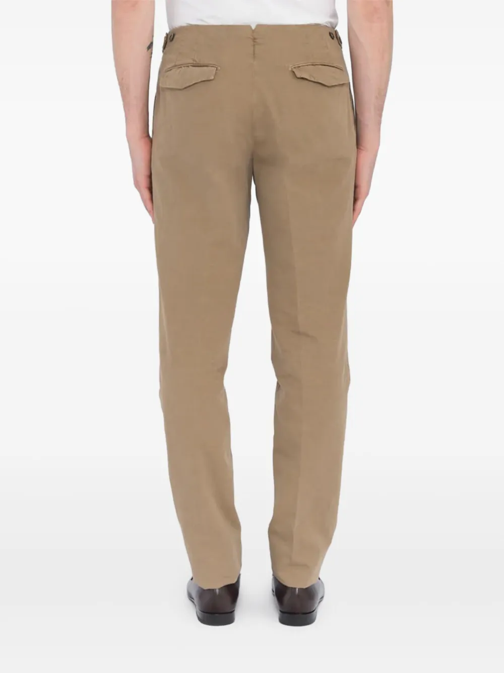 Incotex pleat-detailing trousers - Beige
