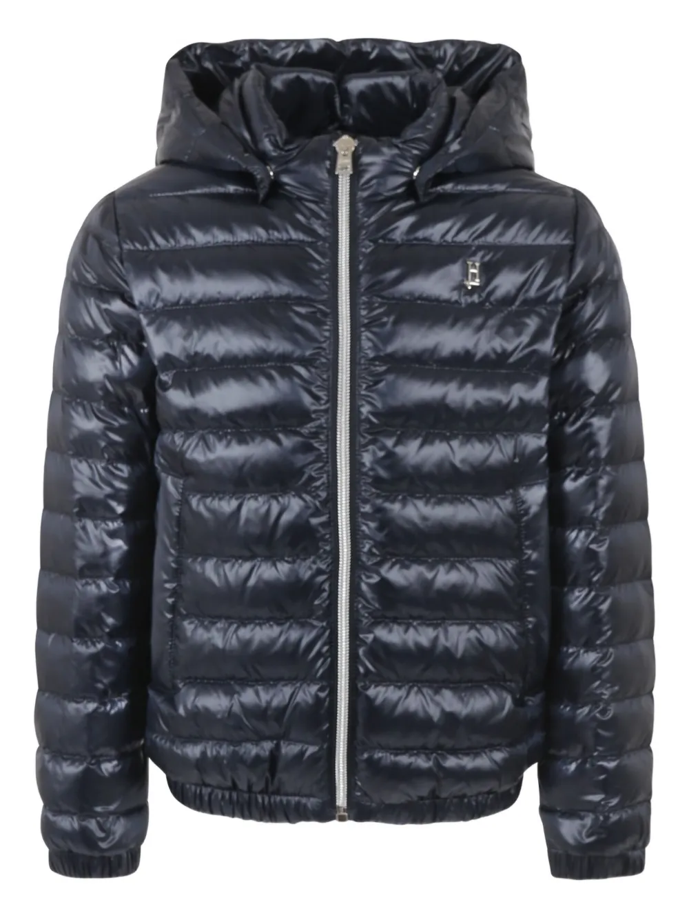 Herno Kids hooded quilted jacket | Black | Image 1