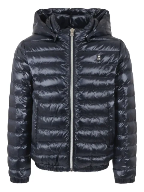 Herno Kids hooded quilted jacket