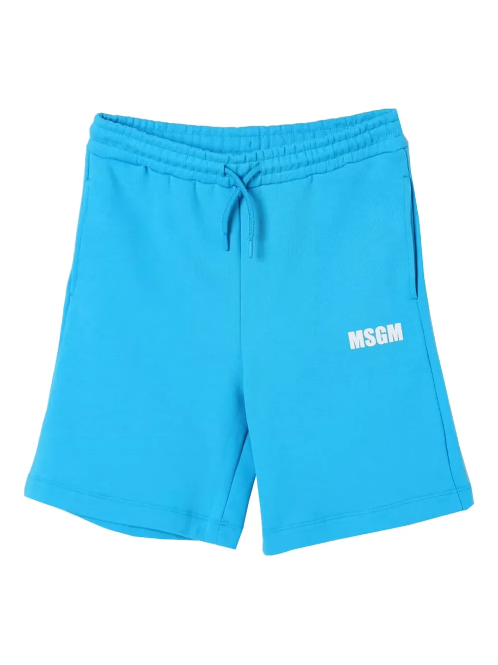 Msgm Kids' Cotton Shorts