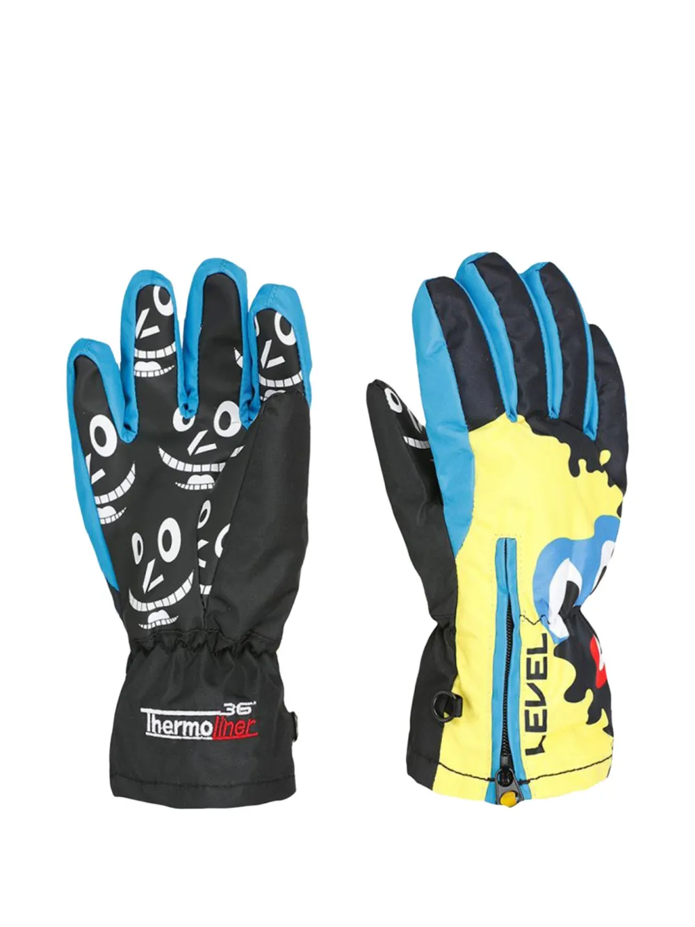 LEVEL KIDS Guanti Lucky - Blu