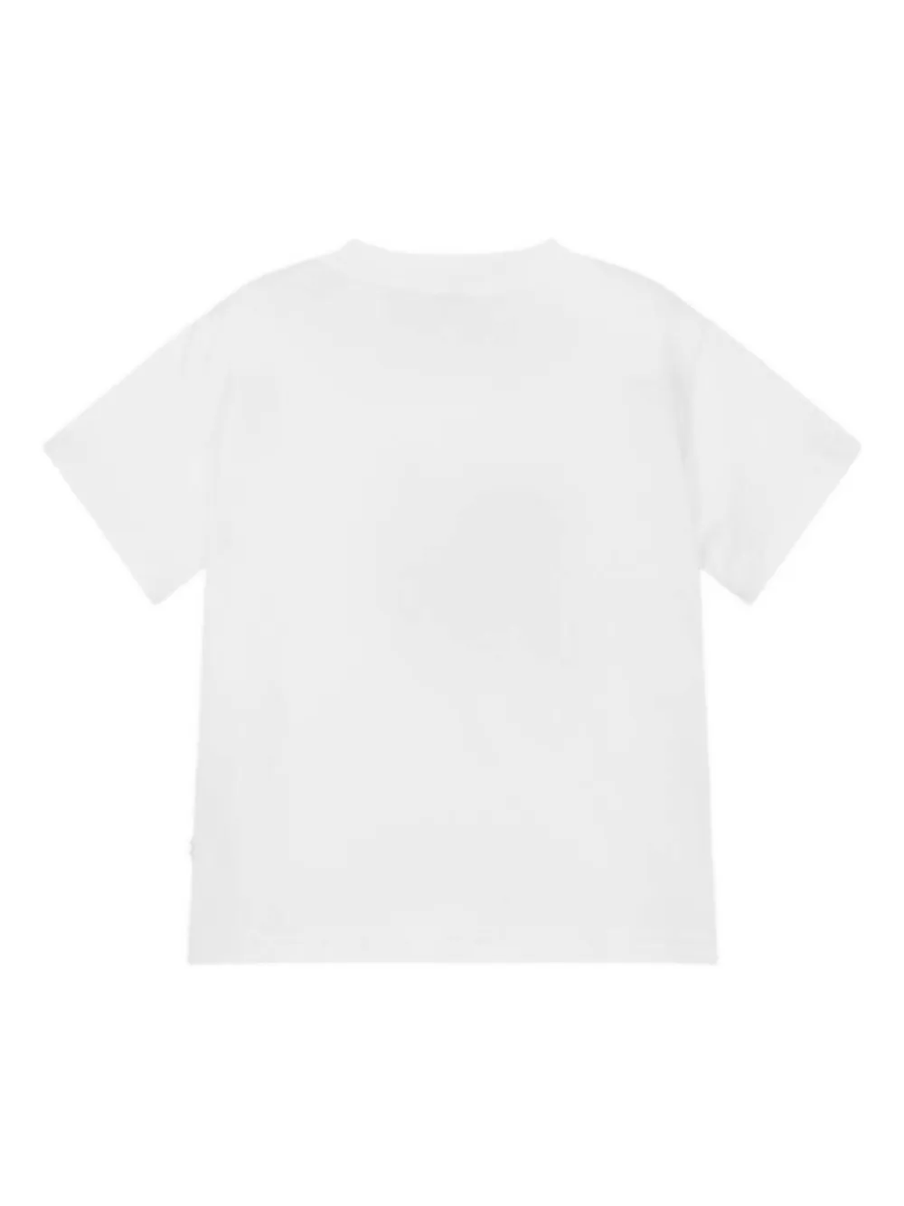 Il Gufo T-shirt met fietsprint Wit