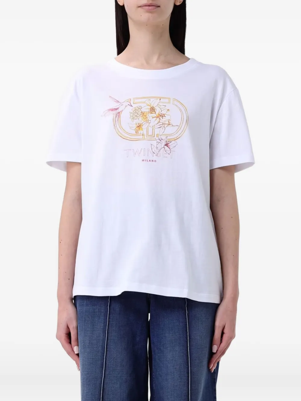TWINSET playera de algodón | blanco | Image 1