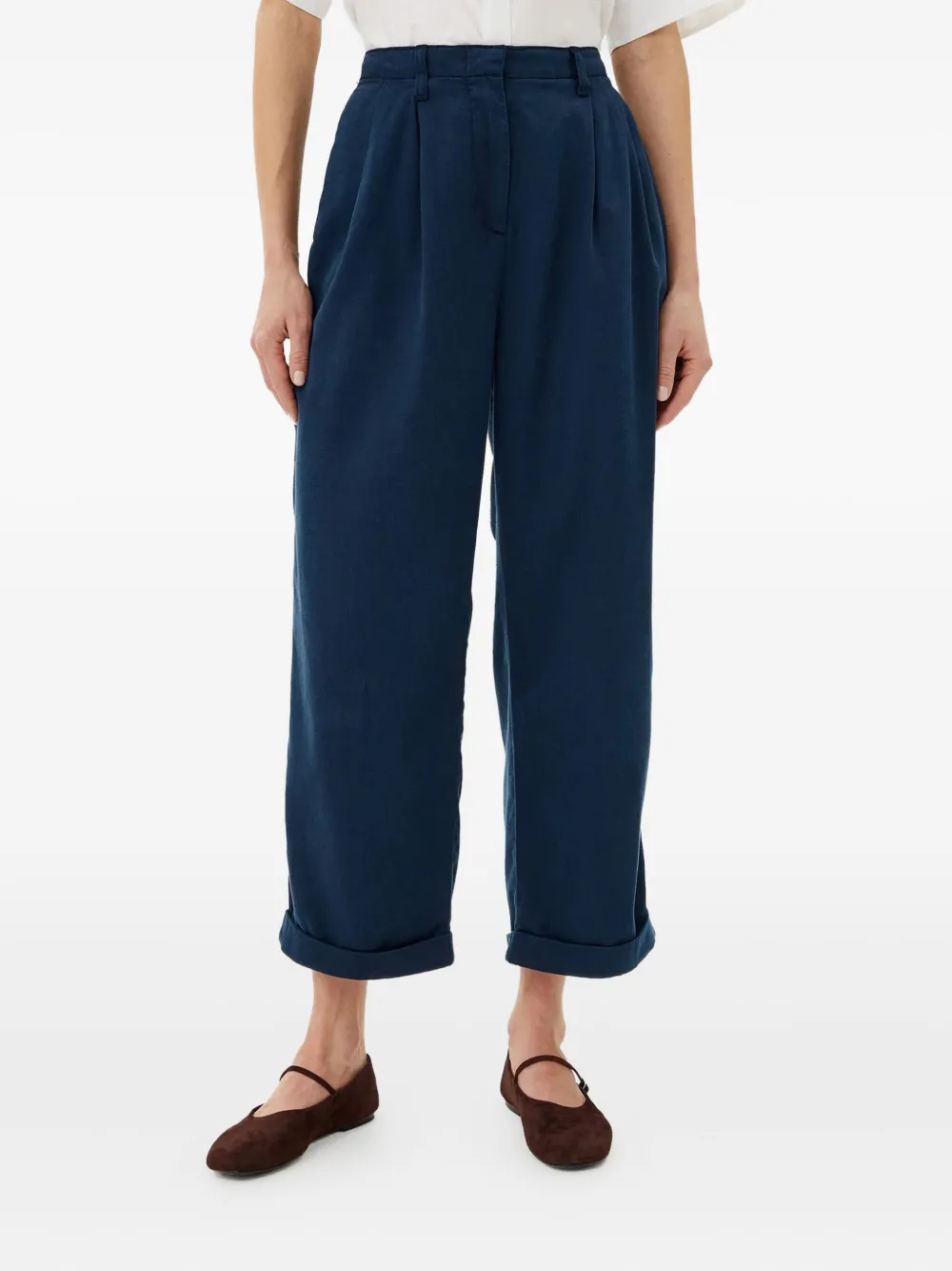 Shop Tommy Hilfiger Cropped Trousers