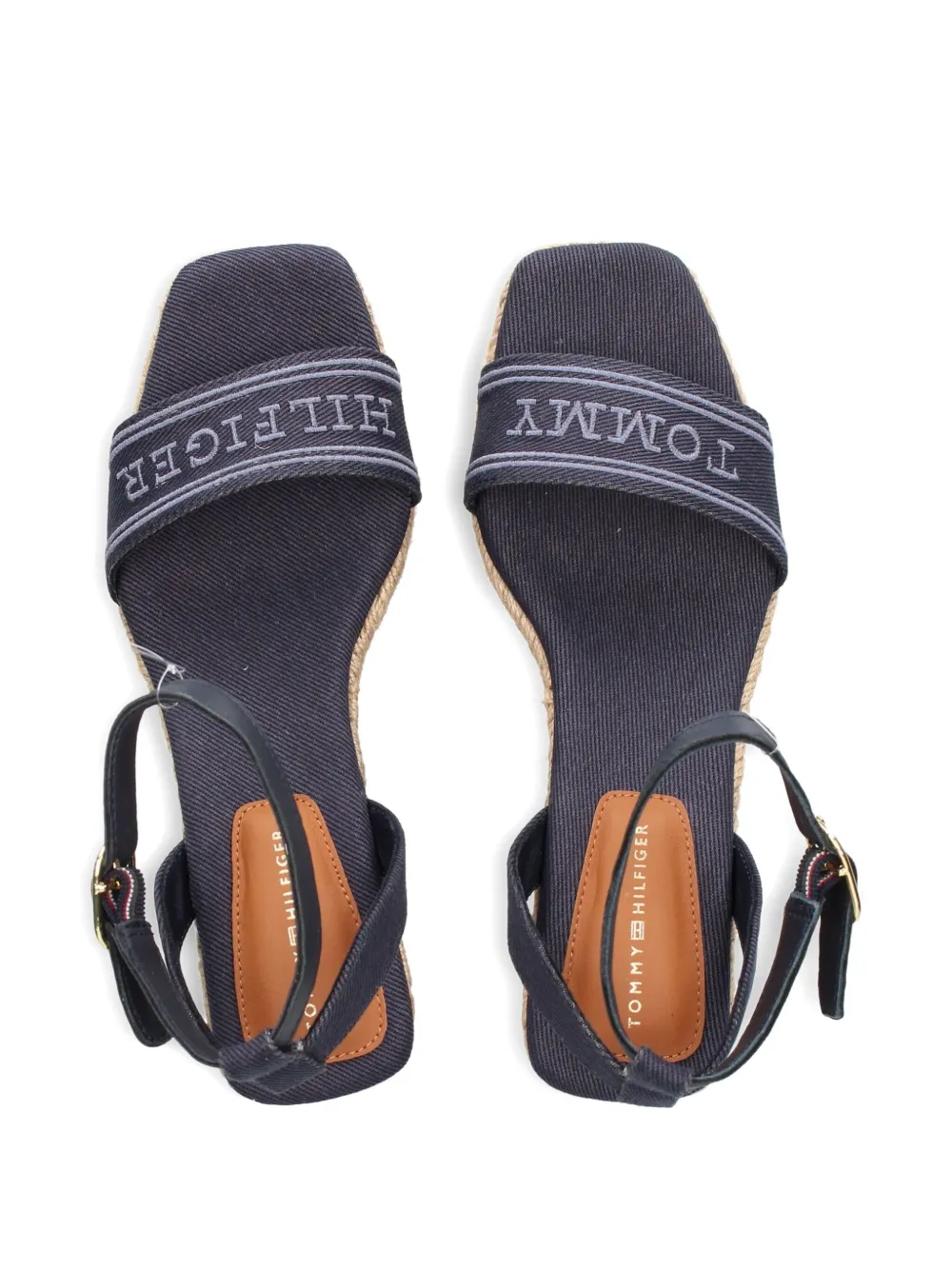 Tommy Hilfiger wedge-heeled espadrilles Blue