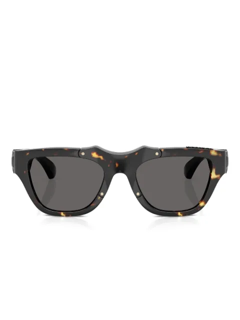 Burberry Eyewear tortoiseshell-effect rectangle-frame sunglasses