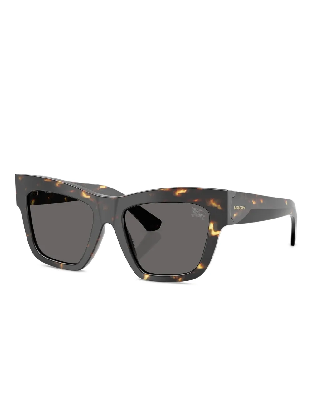 Burberry Eyewear Zonnebril met schildpadschild-design - Zwart