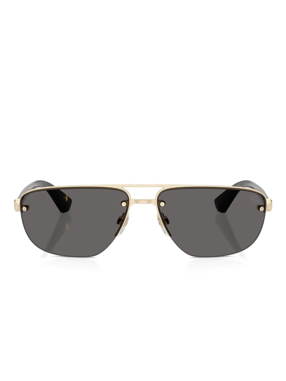 Burberry Eyewear Occhiali da sole con montatura stile pilota - Oro