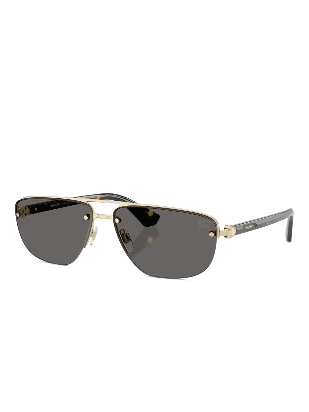 Burberry Eyewear Zonnebril met piloten montuur Goud
