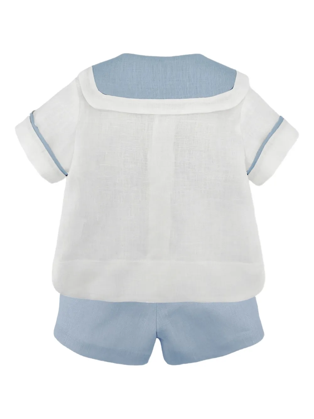 La Stupenderia ensemble chemise-bermuda en coton | Lots de shorts | Image 2