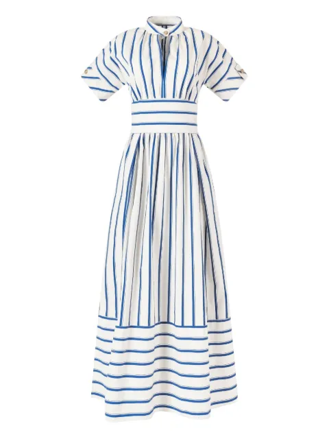 Rosie Assoulin Ask for Directions striped maxi dress