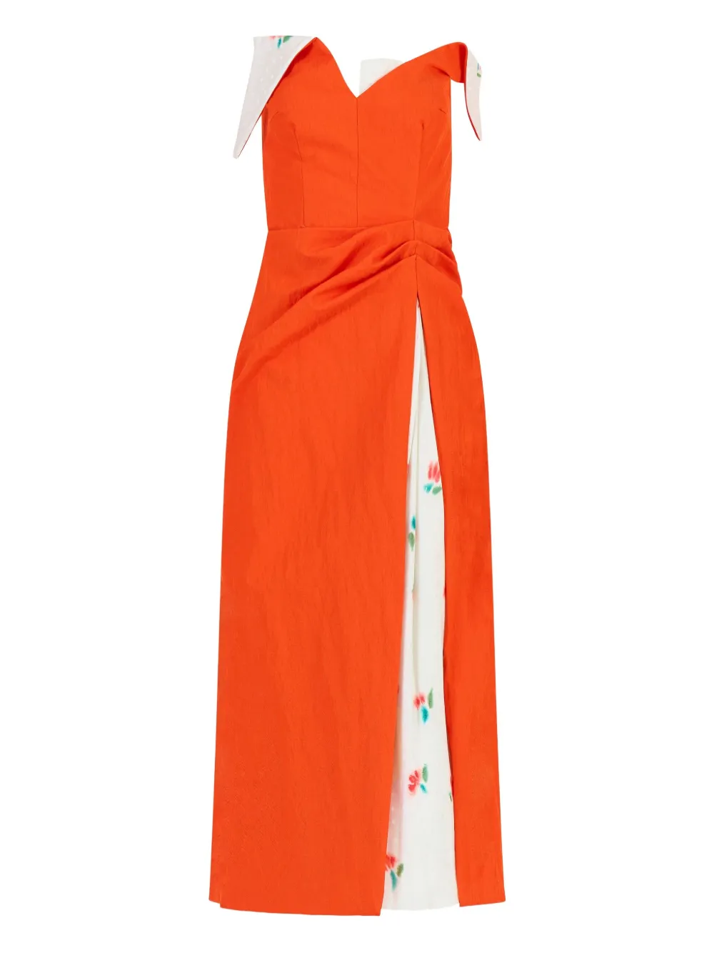 Shop Rosie Assoulin Crinkle Twill Maxi Dress