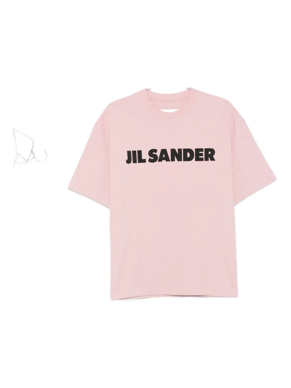 Jil Sander logo-print T-shirt Roze