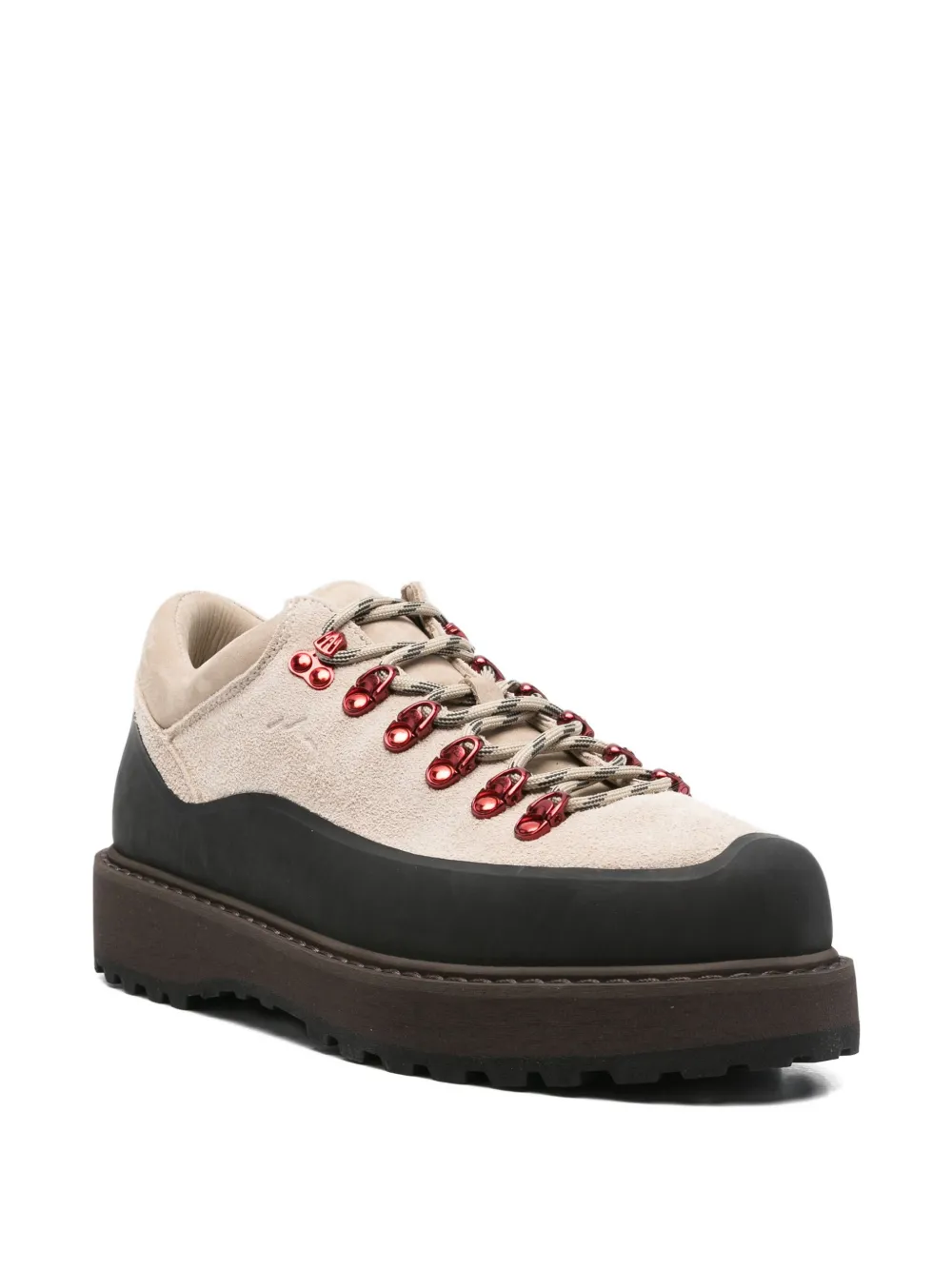 Diemme suede platform sneakers Neutrals