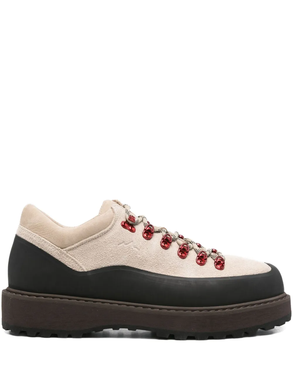 Diemme suede platform sneakers Neutrals