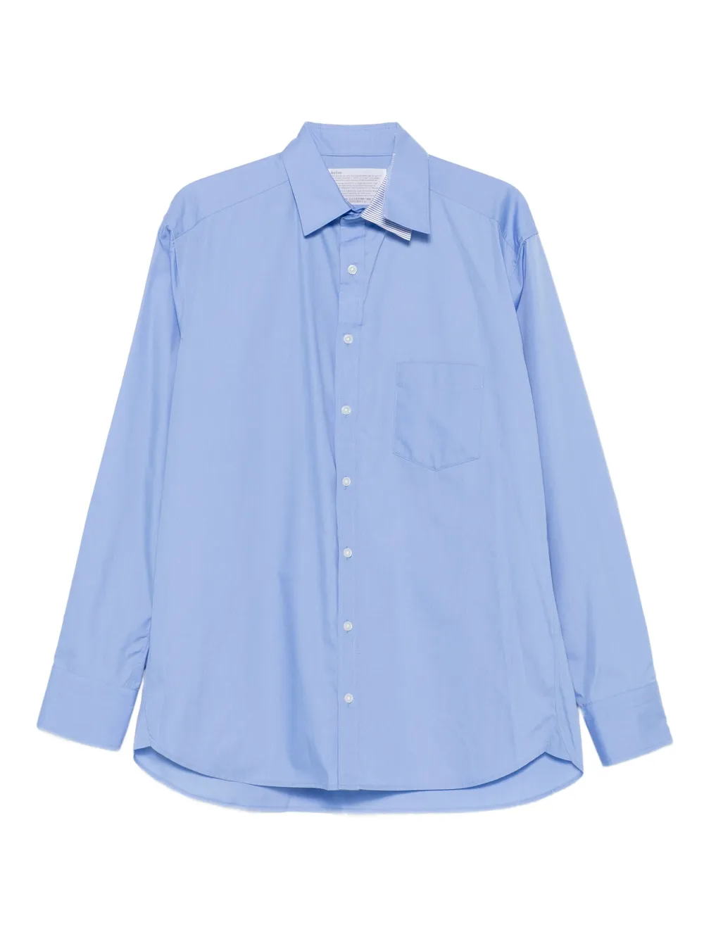 Kolor button-down poplin shirt | Blue | Image 1