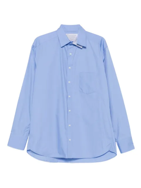Kolor button-down poplin shirt