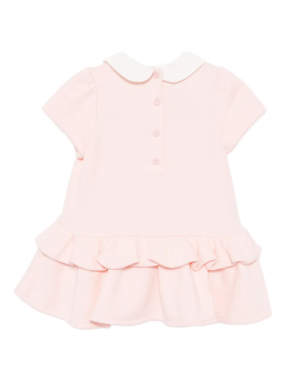 Fendi Kids Jurk met korte mouwen Roze