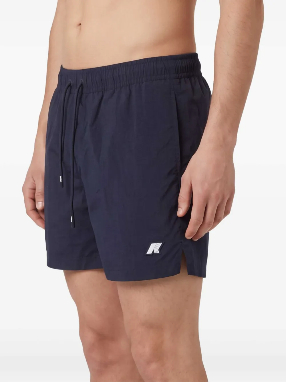K-Way Zwembroek met logopatch Blauw