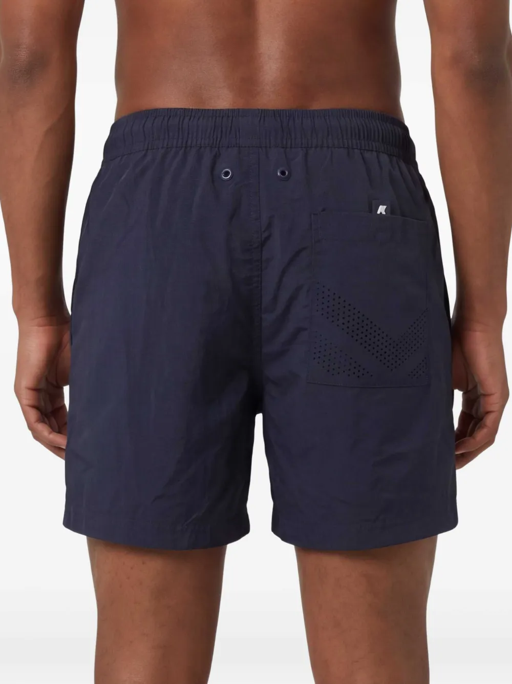 K-Way Zwembroek met logopatch Blauw