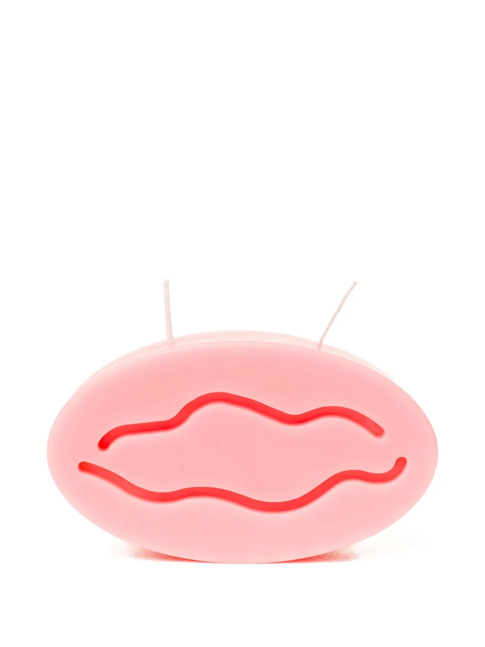 CARNE BOLLENTE vela aromática con forma de labio | rosado | Image 1