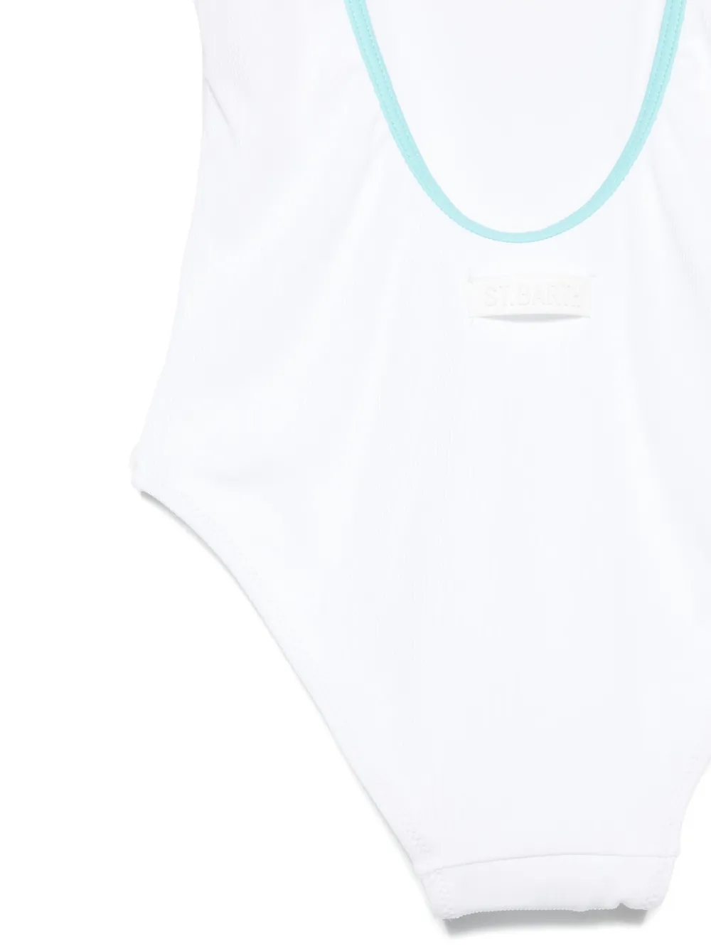 Mc2 Saint Barth Logo-embroidery Swimsuit In Multi