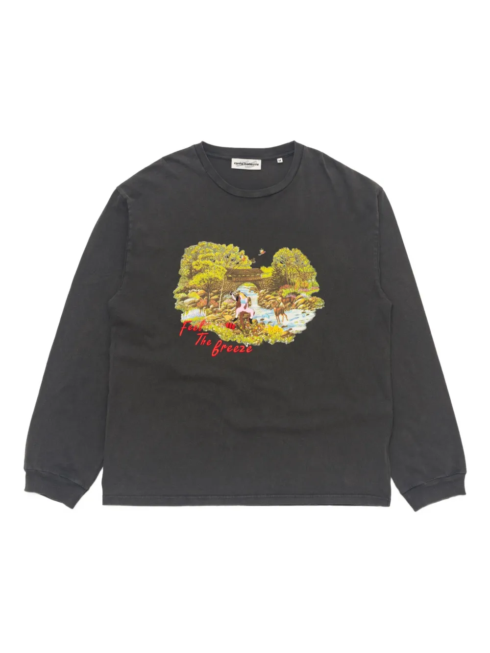 CARNE BOLLENTE Feel The Breeze T-shirt | Black | Image 1