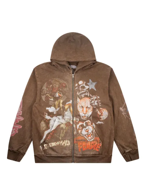 Travis Scott Utopia CM zip-up hoodie