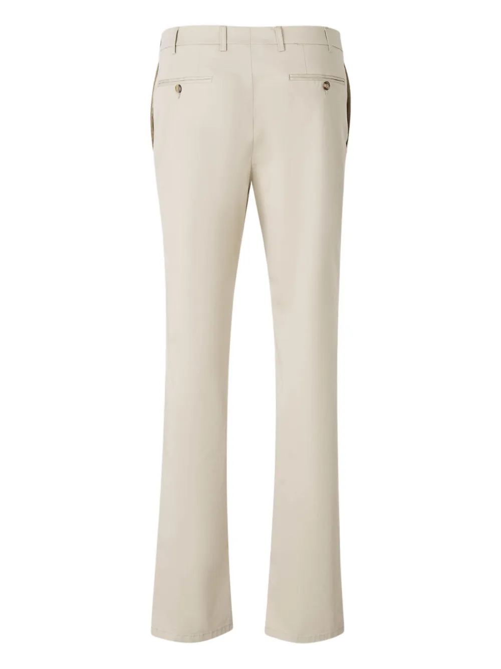 Canali Broek van stretch-katoen - Beige