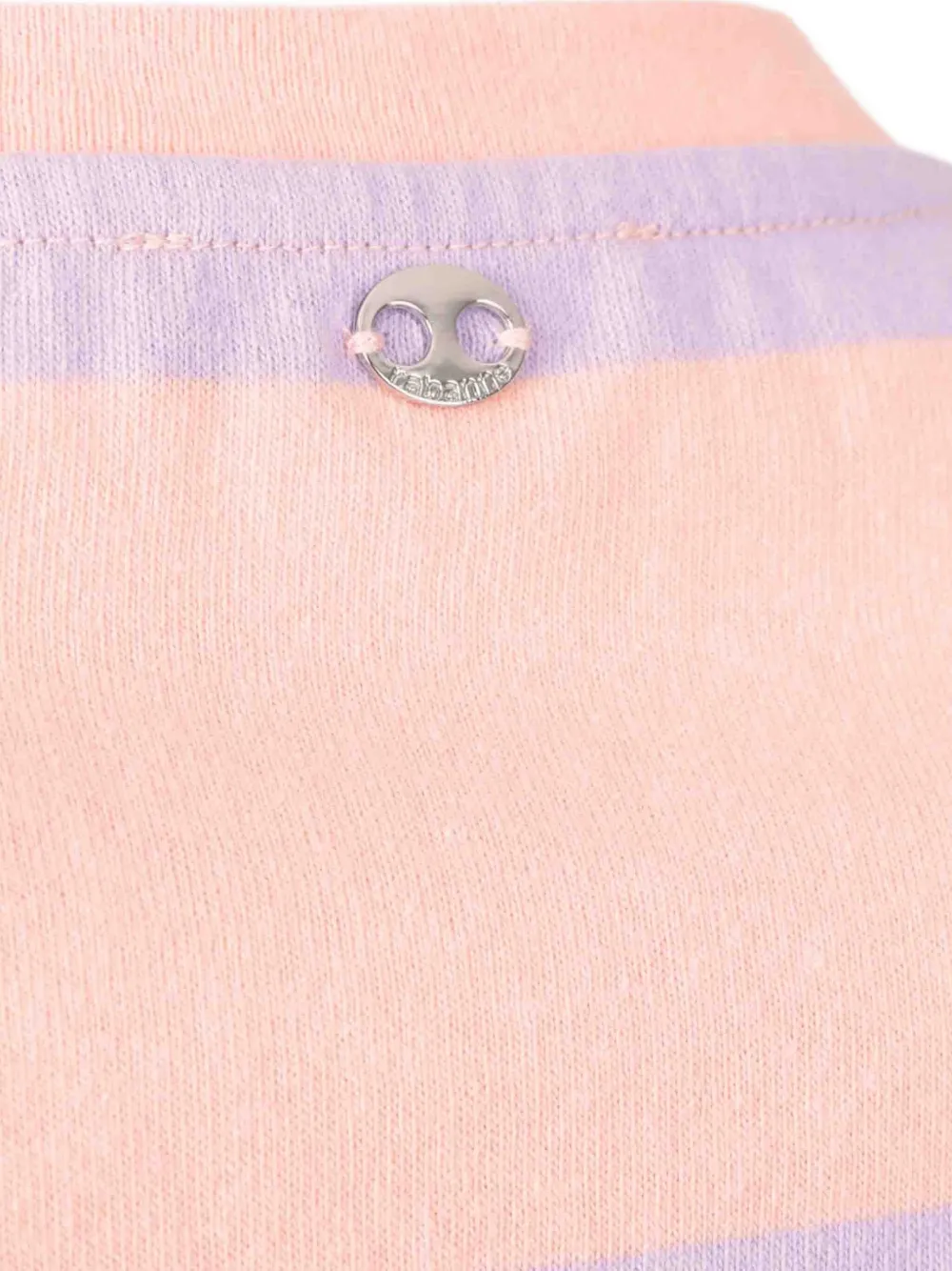 Rabanne Gestreept T-shirt Roze