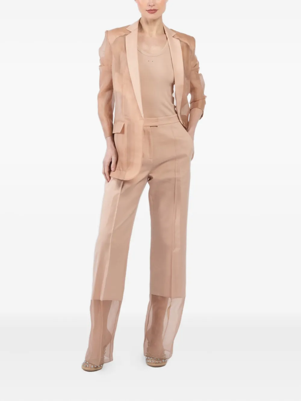 Barbara Bui Blazer in seta - Toni neutri