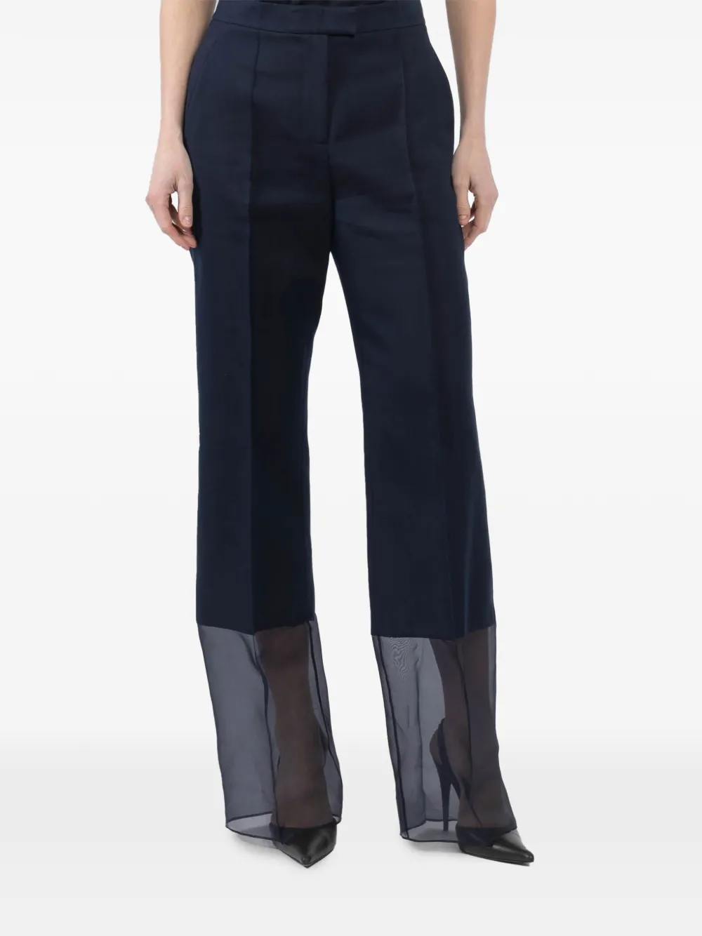 Barbara Bui Broek met vlakken Blauw