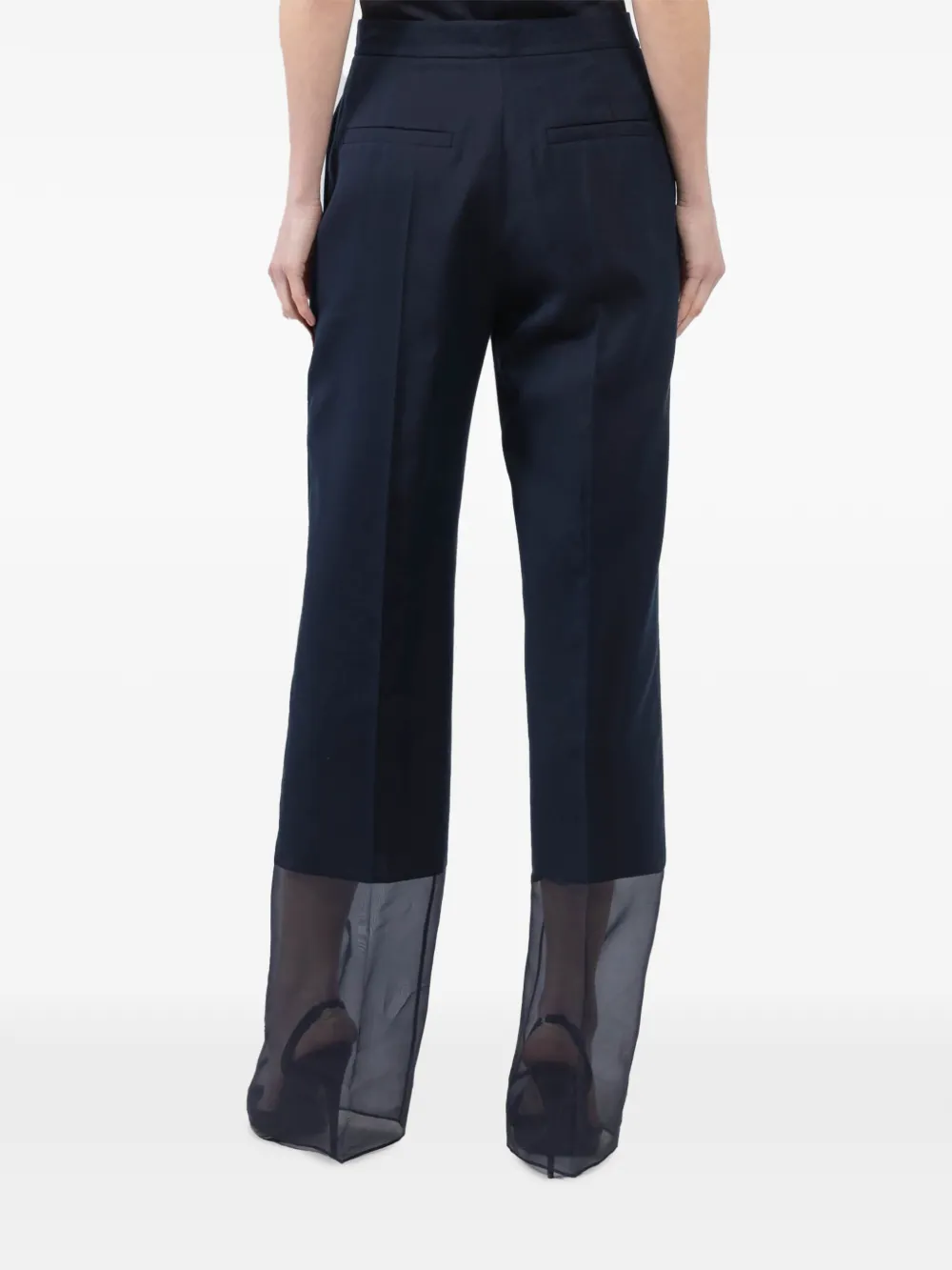 Barbara Bui Broek met vlakken Blauw