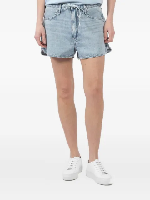 rag & bone drawstring denim shorts