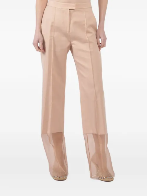 Pantalon à empiècements transparents - Barbara Bui - Modalova