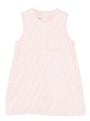 Fendi Kids ノースリーブ ワンピース | ピンク | FARFETCH JP