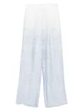 ERMANNO FIRENZE high-waisted trousers - White