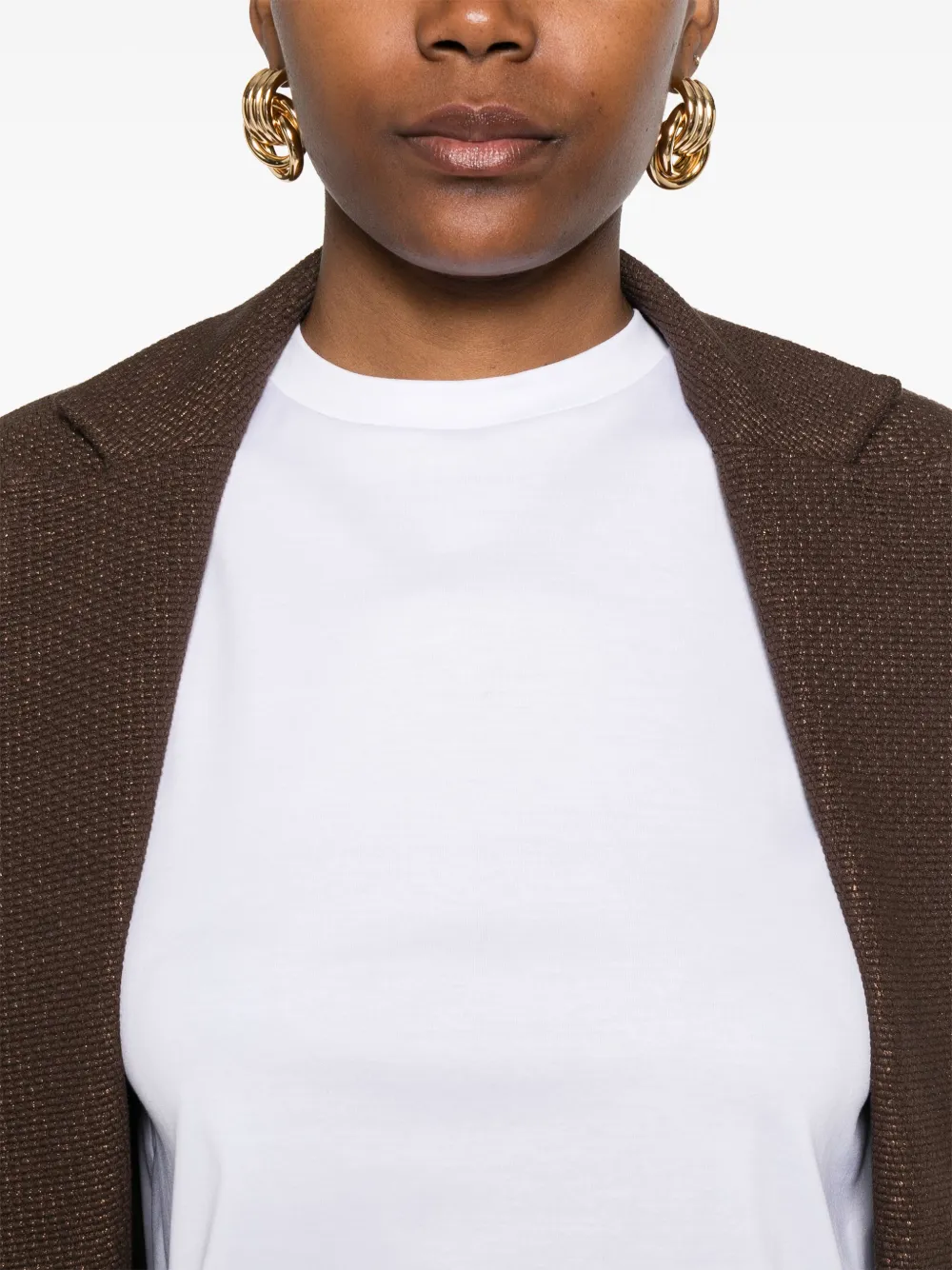 Max Mara Katoenen T-shirt Wit