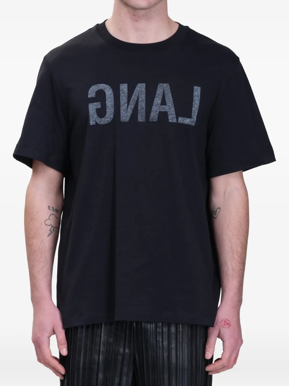 Helmut Lang playera Lang | negro | Image 1