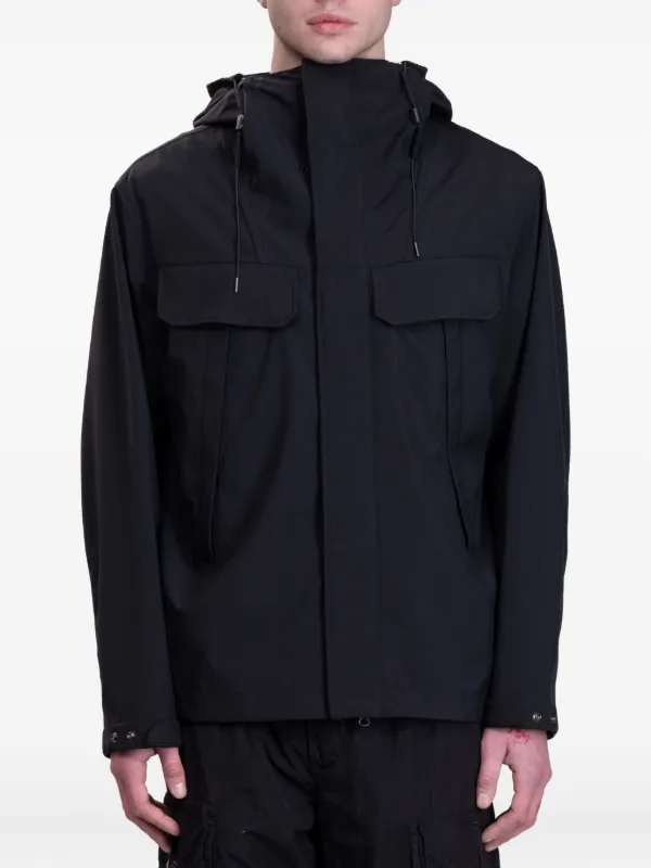 【cp company】goggle hooded ジャケットパーカ C.P. Company ゴーグル フーデッドジャケット | ブラック | FARFETCH JP