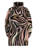 PUCCI swirled pattern parka - Black