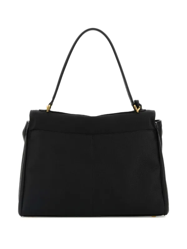 BALENCIAGA” The Day leather one shoulder bag (burgundy) – MOOD